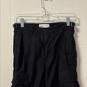 TNA Jet Black Utility Pants